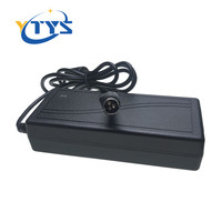 Adaptateur d'alimentation pour imprimante thermique de codes-barres AC/DC 24V 3A, entrée AC100-240V, prise (EU/US/UK/AU), câble de 1,2 m, certifié CE/FCC
