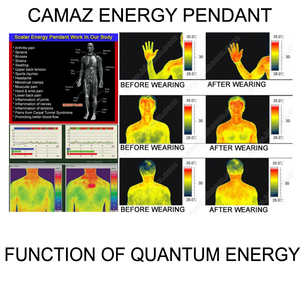 Ciondolo Energetico Quantico in Acciaio Inossidabile, Ciondolo Giapponese per Terapia Magnetica e Energia Scalaare - Product Image 6
