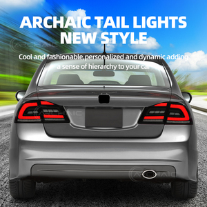 ไฟท้าย LED แบบโบราณสำหรับ Honda <span class=keywords><strong>Civic</strong></span> <span class=keywords><strong>FD</strong></span> ไฟท้าย FD1 FD2 FD3 CIIMO Type-R Acura csx 8th Gen Sedan 2005-2011 - Product Image 2