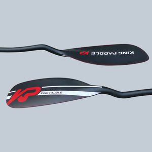 Kingpaddle Cranked Shaft Carbon Fiber Adjustable <strong>Whitewater</strong> Kayak <strong>Paddle</strong> - Product Image 2
