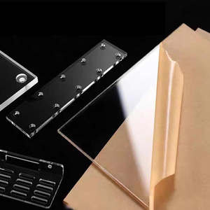 Lámina de plástico transparente, tablero acrílico, vidrio orgánico, polimetilmetacrilato, 1mm, 3mm, 8mm de espesor, lámina acrílica - Product Image 5