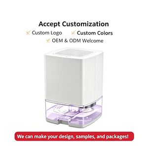 Mini <span class=keywords><strong>d</strong></span>éshumidificateur portable électrique à compresseur, 400 ml/jour, avec logo personnalisé, prix de gros, direct usine - Product Image 1