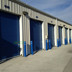 2024 Porte de garage roulante manuelle en aluminium en acier inoxydable à commande <span class=keywords><strong>électronique</strong></span> de sécurité <span class=keywords><strong>silencieuse</strong></span> en aluminium - Product Image 1