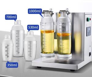Ticari içecek çift fincan sallayarak makinesi shaker için süt çay çay çalkalama makinesi kabarcık çay sallayarak makinesi - Product Image 3