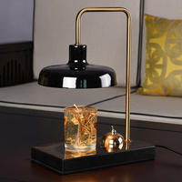 Lampe chauffante à cire fondante en marbre au design moderne et épuré, garantie 1 an, 36V, pour hôtel, chambre, bureau, salon
