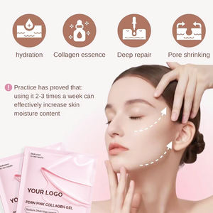 <span class=keywords><strong>Masque</strong></span> en gelée de collagène bio rose ADN PDRN de saumon OEM pour hydrater et raffermir la peau, masques faciaux coréens pour soins de la peau coréens - Product Image 4