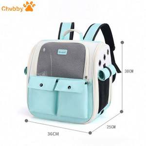 Mochila Transportadora de Gatos Cuadrada, Transpirable y Portátil, Bolsa de Transporte para Mascotas, Plegable, Mochila para Gatos para Exteriores - Product Image 2