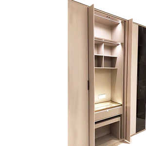 Roulements à billes en acier massif tiroir de meubles système d'armoire coulissante moderne Coneal porte pivotante coulissante de poche pliante pour - Product Image 1