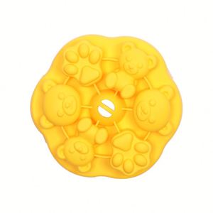 Moules de cuisson DIY en silicone sur le thème des desserts français pour chocolat, mousse, brownie, gelée, crème glacée, fondant, résine et bougies pour le camping - Product Image 2
