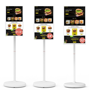 Nouvel écran intelligent portable 32 pouces 4K UHD Android 14 RK3576S, moniteur tactile mobile avec roulettes, téléviseur sans fil sur roulettes pour la maison - Product Image 6