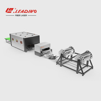 Fabricant de la série de lignes de découpe laser CNC à couverture intégrale de haute précision 3Kw 6Kw pour le déroulage et le nivellement des métaux, avec Cypcut AI