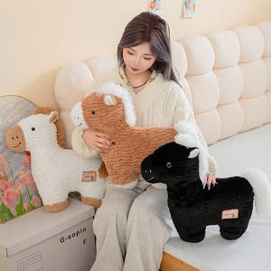 Nuova simulazione Fengchi per cuscino Pony lavata fodera <span class=keywords><strong>in</strong></span> rete per bambini trapunta <span class=keywords><strong>in</strong></span> tipo cavallo <span class=keywords><strong>regalo</strong></span> di compleanno con divano peluche - Product Image 1