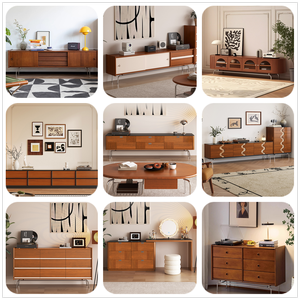 Mueble de <span class=keywords><strong>TV</strong></span> de Madera de Diseño Moderno <span class=keywords><strong>y</strong></span> Personalizado, Mueble de <span class=keywords><strong>TV</strong></span> <span class=keywords><strong>para</strong></span> Sala de Estar con Almacenamiento - Product Image 3