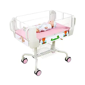 MK-B11 Luxus-Modern-Design Neugeborenen-Krankenhaus-Wohnbett medizinischer Babybett mit Rädern