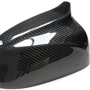 YTB True Carbon Fiber Side Mirror Cover for BMW X3/4/5/6/7 G01/02/05/08 caps housing