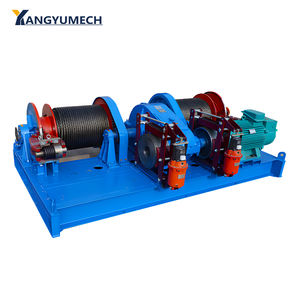<span class=keywords><strong>Winch</strong></span> Listrik Double Drum Kecepatan Tinggi Bersertifikat CE Berkualitas Tinggi 2JKL <span class=keywords><strong>380V</strong></span> Cocok untuk Pertambangan Dll - Product Image 1