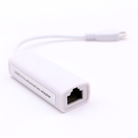 Adaptador de tarjeta de red Ethernet con cable Micro USB externo RTL8152B USB a Ethernet Lan RJ45 a USB para Win XP/7/8/10 MacBook