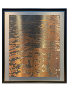 Murale en maille jacquard tissée, résistante au feu, antirouille, en métal, sur mesure, en fil métallique, décoration artistique pour la maison, en acier inoxydable - Product Image 2