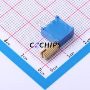 ตัวต้านทาน/โพเทนชิออมิเตอร์แบบปรับได้3296X-1-102-8mm ตัวต้านทานผ่านรู (THT) 1Kohm 10% 500mW - Product Image 2