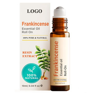 Label pribadi beraroma & Myrrh minyak esensial Roll-On dalam, aroma telinga menenangkan nyeri tubuh untuk kenyamanan Total - Product Image 1