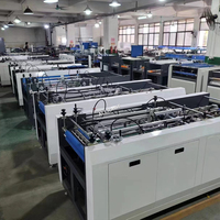 Machine d'emballage entièrement automatique pour boîtes à livres rigides, machine à fabriquer des boîtes pliables pour livres et emballages