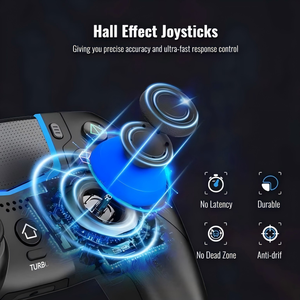 Controlador de Juego con Cable para <span class=keywords><strong>PC</strong></span>, Conexión Directa, Botones Macroprogramables, Doble Vibración, Diseño Ergonómico, para Jugadores P5 - Product Image 2