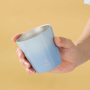 Taza de acero inoxidable ZhiBei, taza de café con aislamiento de doble capa y color degradado para viajes, acero 304 - Product Image 3