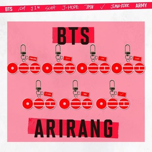 Llavero Acrílico de los Ídolos de KPOP Bangtan Boys, Gira Mundial 2026, ARIRANG, con Nombres de JK, V, <span class=keywords><strong>JIMIN</strong></span> y RM - Product Image 1