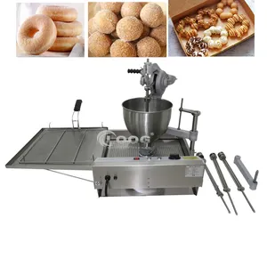 Kommerzielle Snack ausrüstung Hochwertige kommerzielle Donut-Back maschine Automatische Donut-Ball-Maschine Handbuch Break water Donut Mac