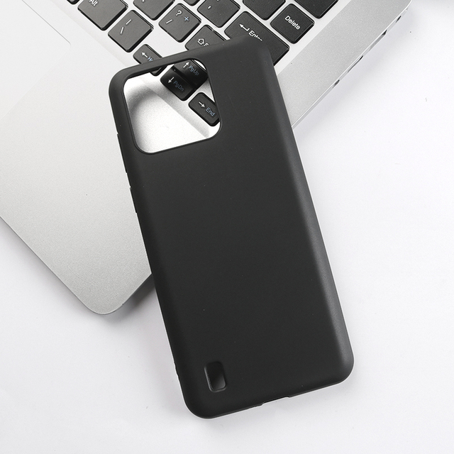 TPU Soft Phone Case for Blackview A55 Pro Blank Wholesale Full Matte Silicone Black Covers