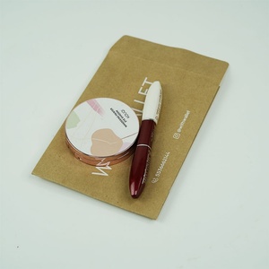 Custom Logo Printed Kraft Paper Envelopes T-shirt Clothing Packaging StandUp Mailing Envelope Bag for Small Business - Product Image 5