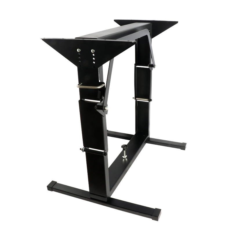Pieds de table pliables en métal pour table de camping, pieds d'établi pliables, hauteur réglable, pieds de table basse, camping en plein air