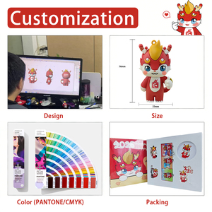 HAPPY LOOONG Premium 3D PVC Doll Toys Custom Vinyl Rubber Blind Box Toy Creations Maternity Pre-sale Unisex China Made - Product Image 6