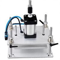 Machine de scellage semi-automatique pour bouchons de flacons de parfum en verre, machine de pressage de bouchons de bouteilles en plastique, prix de gros
