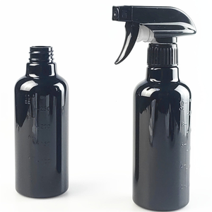 Bouteilles pulvérisatrices en plastique PET de 100 ml, 200 ml, 250 ml, 500 ml, blanches, noires, ambrées, pour toner cosmétique, parfum, avec logo personnalisé - Product Image 4