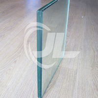 Vidrio Laminado Transparente de 6 mm, 1.52pvb, Irrompible, Esmerilado, Compuesto para Puerta, Tamaños Personalizados