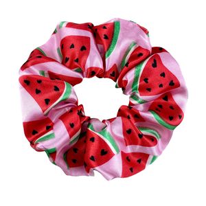 BELLEWORLD-diademas elásticas con estampado <span class=keywords><strong>de</strong></span> <span class=keywords><strong>unicornio</strong></span> para niña, gomas para el pelo con estampado <span class=keywords><strong>de</strong></span> flores y corazones, scrunchie <span class=keywords><strong>de</strong></span> satén - Product Image 6