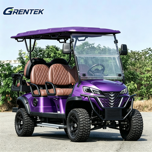 Carrito de Golf Eléctrico Profesional para Team Building, con Batería de Litio, 4+2 Plazas, Personalizado, de China, para Uso Privado - Product Image 2