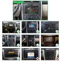 Autoradio Android 7 pouces pour Mercedes-Benz B200 2012-2015 Lecteur multimédia de voiture CarPlay sans fil WiFi intégré GPS IPS
