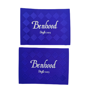 Étiquettes tissées d'accessoires de vêtements de logo de marque personnalisée de haute qualité pour les étiquettes de vêtements de chemise - Product Image 6