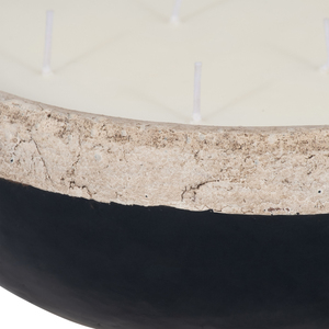 Ciotola per Candela Profumata Bicolore Grande, Votiva, per Interni ed Esterni, Elegante Decorazione per la Casa - Product Image 5