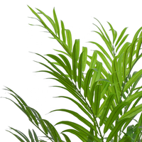 OH ARTS Vente Flash : Miniature de palmier en plastique, feuille artificielle, plante artificielle pour décoration intérieure