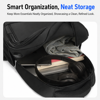 Grand Sac à Dos Unisexe Oxford Tendance Imperméable Antivol Décontracté Sportif Pas Cher pour Étudiant Universitaire avec Port USB pour Voyage