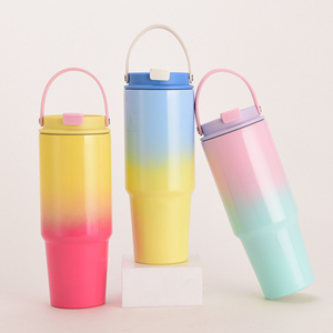 New Leakproof <strong>Tumblers</strong> 2024 Stainless Steel Vacuum Insulated <strong>Simply</strong> <strong>Modern</strong> <strong>Tumbler</strong> with Straw - Product Image 2