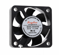 Ventilateur sans balais DC 4010 40x40x10mm 5V 12V 24V, ventilateur axial étanche haute vitesse, grand débit d'air, turbo silencieux, ventilateur de refroidissement CPU OEM ODM