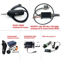 Kit efil étanche DIY avec moteur Maytech 65162 + 200A VESC Max 75V + télécommande 1905WF + 300A interrupteur anti-étincelles en Stock