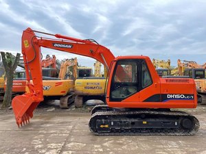 Excavadora Doosan DH150LC-7 Naranja, Maquinaria Pesada de Construcción sobre Orugas, Equipo Usado 14200KG, Componentes Clave Certificados - Product Image 4