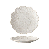 Assiettes gaufrées pour la maison et les restaurants, bols et assiettes à pâtes de style japonais, vintage et créatifs