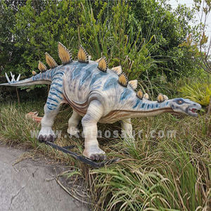 Personnalisez la grande statue géante grandeur nature de dinosaure de parc à thème extérieur artificiel de <span class=keywords><strong>mini</strong></span> <span class=keywords><strong>golf</strong></span> en fibre de verre pour la vente de jardin - Product Image 1