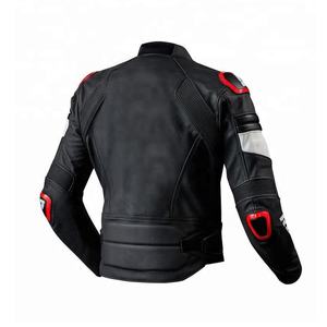 Haute qualité respirant noir moto veste en cuir adultes nouveauté hommes course moto équipement de protection pakistanais - Product Image 2